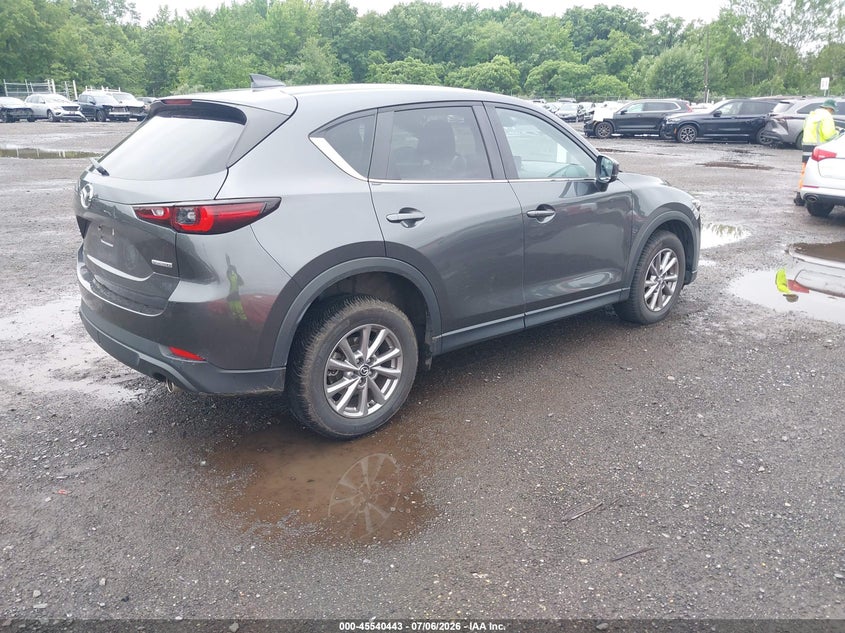 2023 Mazda Cx-5 VIN JM3KFBCM5P0265399 IAAI salvage auction — LEFT SIDE, Salvage Title, sold $6,600 on 2026-07-17 (photo 4)