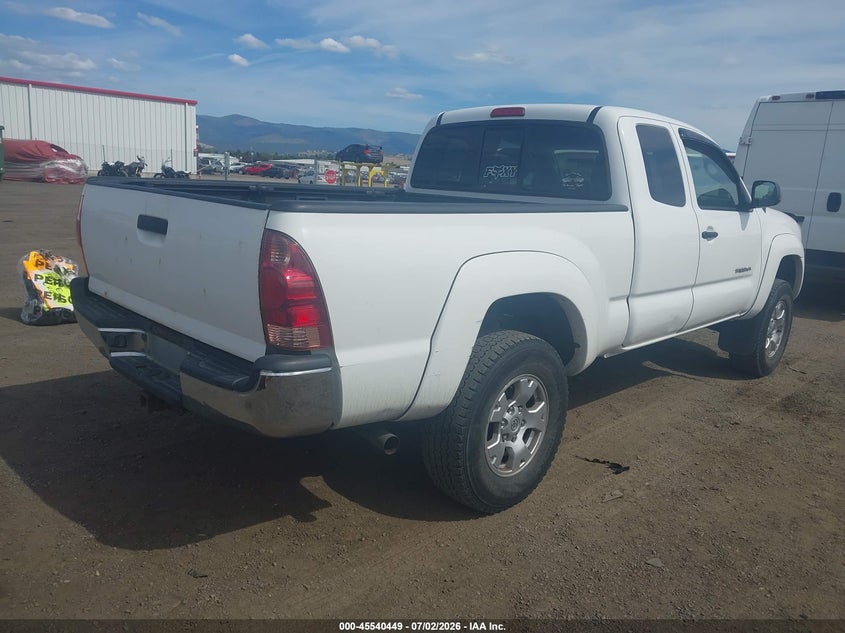 2005 Toyota Tacoma VIN 5TEUU42N65Z114209 IAAI salvage auction — NORMAL WEAR, Nrc Lienholder Repossession Paperwork (Washington), sold $2,050 on 2026-07-21 (photo 4)