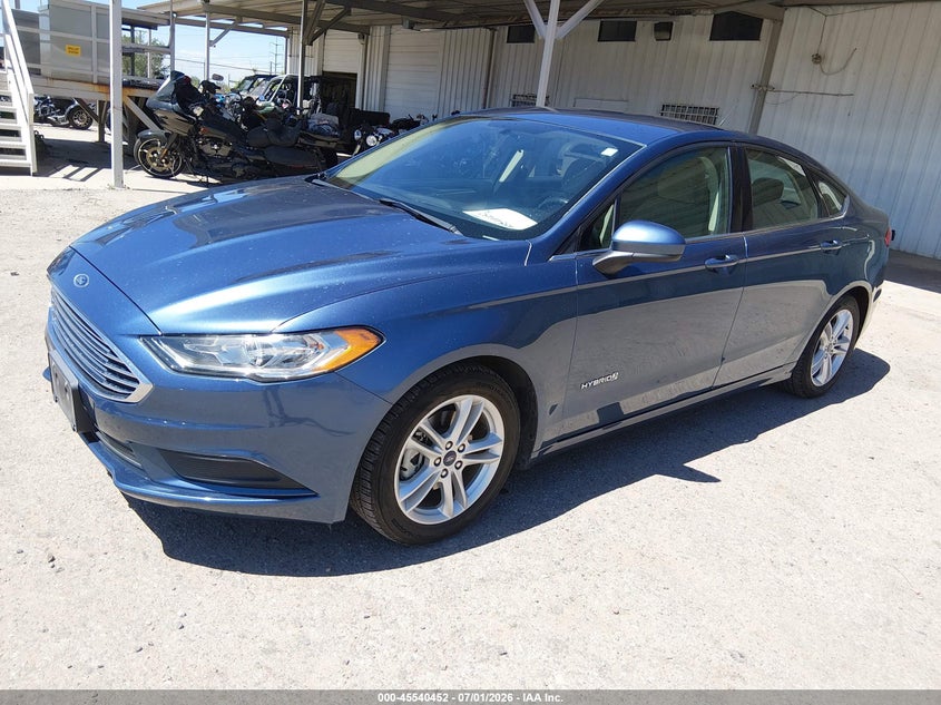 2018 Ford Fusion VIN 3FA6P0UU0JR243477 IAAI salvage auction — NORMAL WEAR, Sf97 (New Mexico), sold $10,775 on 2026-09-02 (photo 2)