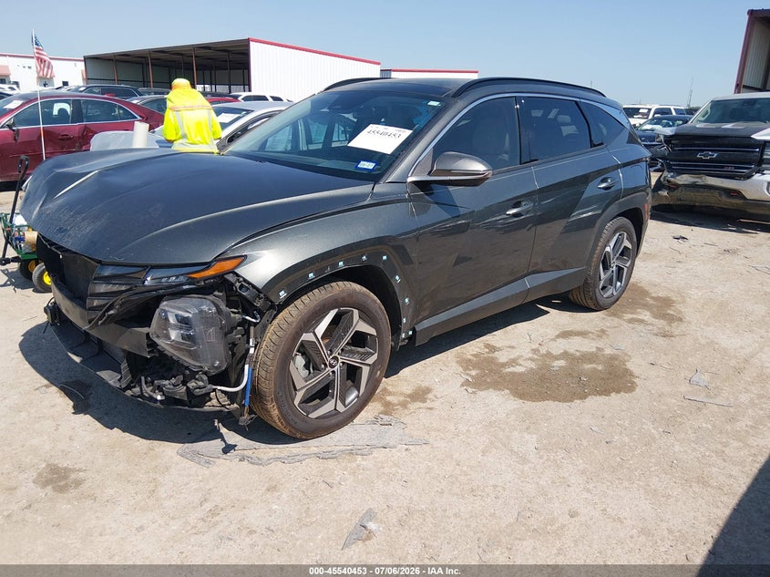 2022 Hyundai Tucson VIN 5NMJE3AEXNH152778 IAAI salvage auction — FRONT END, Wait Title, sold $5,500 on 2026-08-25 (photo 2)