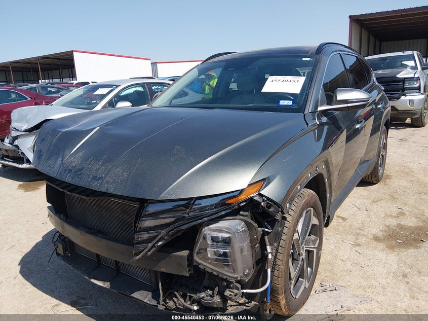 2022 Hyundai Tucson VIN 5NMJE3AEXNH152778 IAAI salvage auction — FRONT END, Wait Title, sold $5,500 on 2026-08-25 (photo 6)