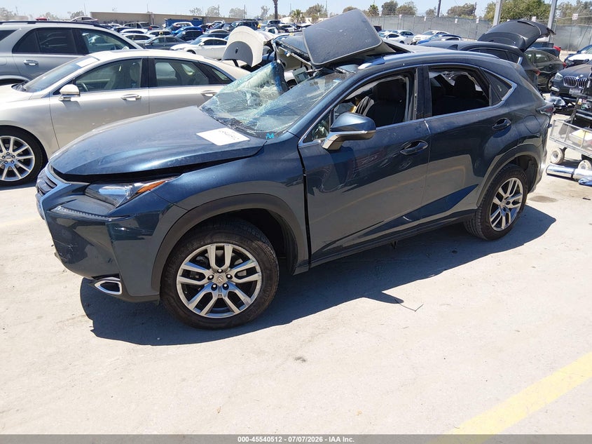 2015 Lexus Nx VIN JTJYARBZ9F2001299 IAAI salvage auction — RIGHT SIDE, Salvage Title, sold $650 on 2026-07-29 (photo 2)