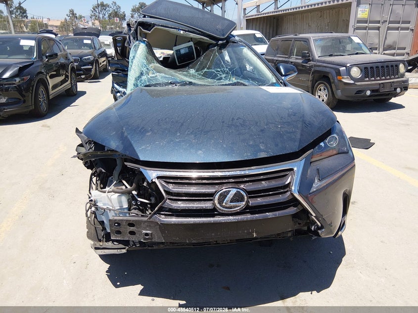 2015 Lexus Nx VIN JTJYARBZ9F2001299 IAAI salvage auction — RIGHT SIDE, Salvage Title, sold $650 on 2026-07-29 (photo 6)
