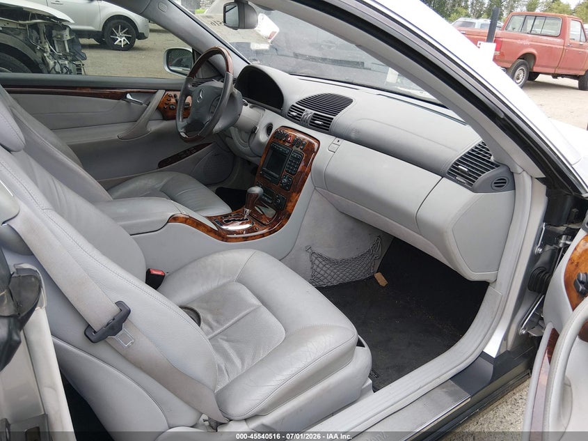 2002 Mercedes-benz Cl-class VIN WDBPJ75J62A029388 IAAI salvage auction — NORMAL WEAR, Clear (Washington), sold $500 on 2026-07-17 (photo 5)