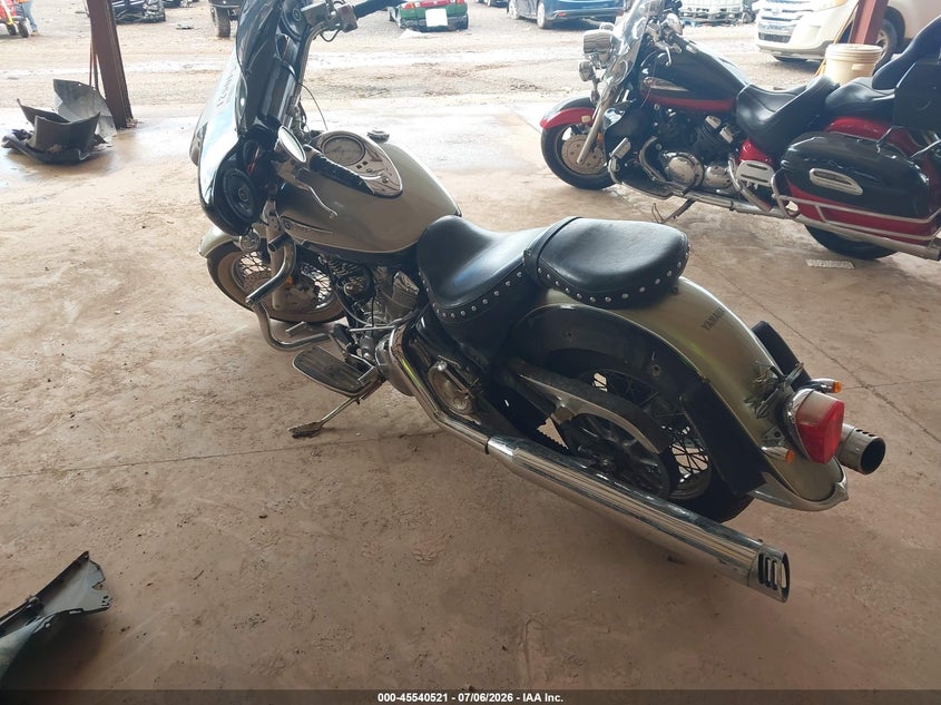 2000 Yamaha Xv1600 VIN JYAVP07EXYA003136 IAAI salvage auction — LEFT & RIGHT, Salvage (Alabama), sold $250 on 2026-08-11 (photo 3)