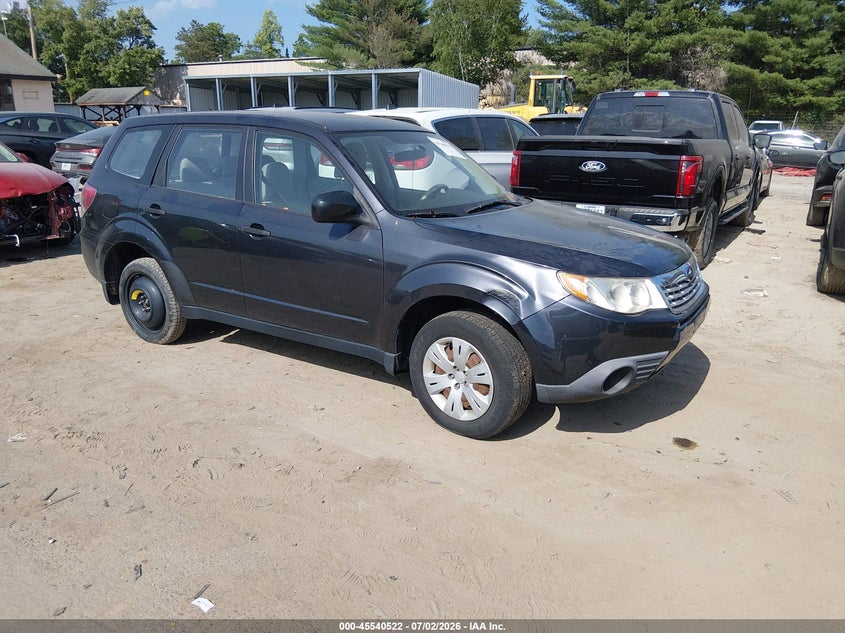 2010 Subaru Forester VIN JF2SH6AC2AH751635 IAAI salvage auction — NORMAL WEAR, Salvage (New Hampshire), sold $400 on 2026-07-29 (photo 1)