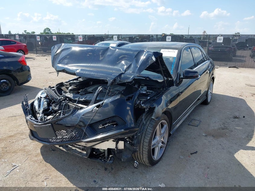 2011 Mercedes-benz E-class VIN WDDHF5GB8BA493757 IAAI salvage auction — FRONT END, Salvage (Texas), sold $1,700 on 2026-08-18 (photo 2)