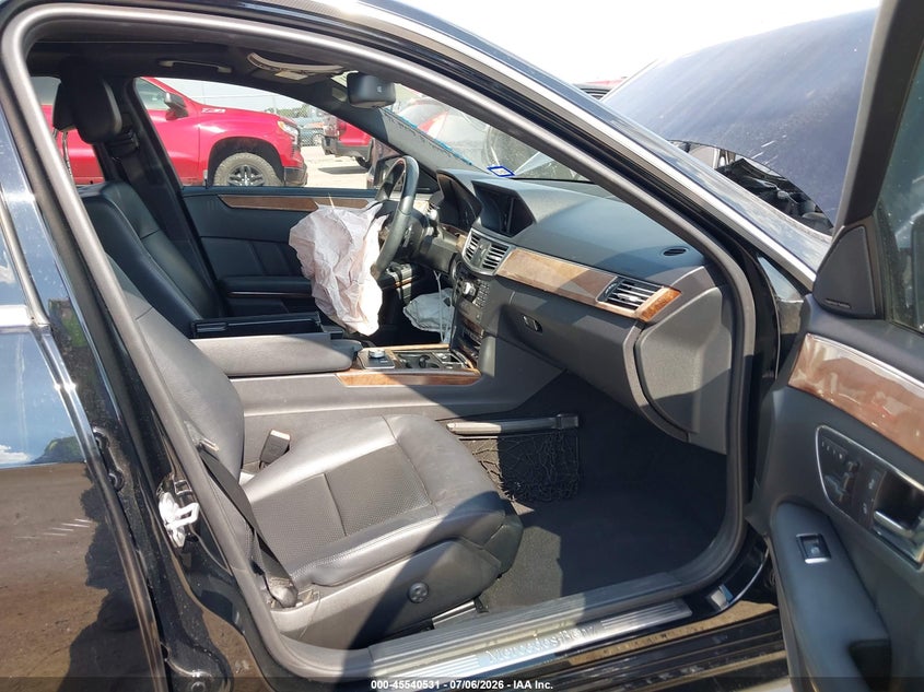 2011 Mercedes-benz E-class VIN WDDHF5GB8BA493757 IAAI salvage auction — FRONT END, Salvage (Texas), sold $1,700 on 2026-08-18 (photo 5)