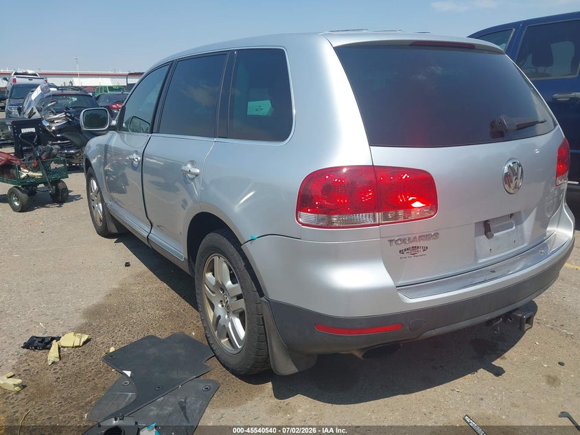 2004 Volkswagen Touareg VIN WVGEM77L54D047876 IAAI salvage auction — RIGHT FRONT, Clear (Colorado), sold $225 on 2026-07-10 (photo 3)