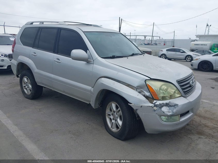 2007 Lexus Gx VIN JTJBT20X170142406 IAAI salvage auction — RIGHT FRONT, Salvage (California), sold $2,450 on 2026-07-29 (photo 1)
