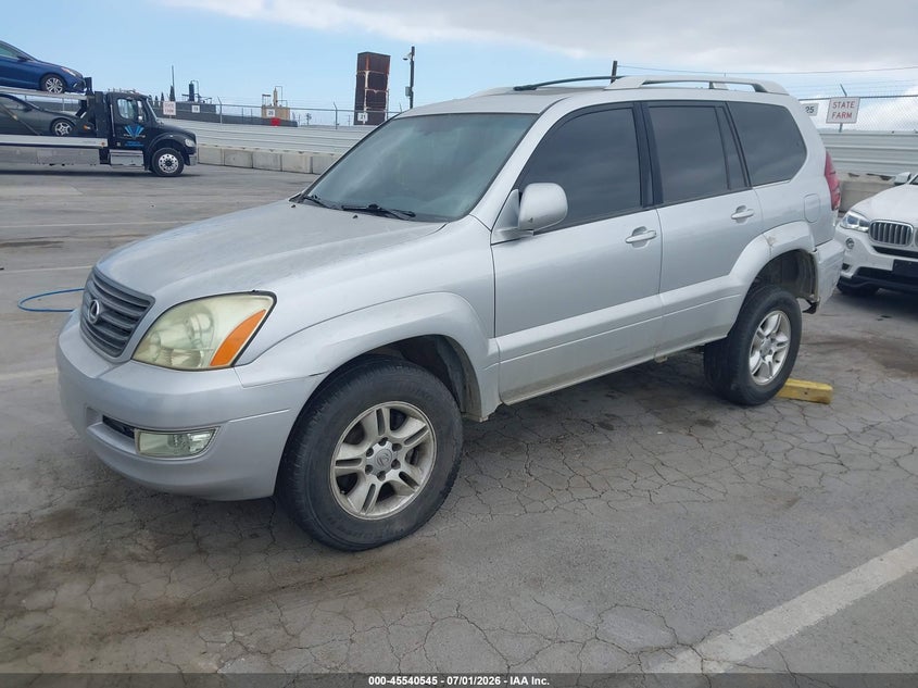 2007 Lexus Gx VIN JTJBT20X170142406 IAAI salvage auction — RIGHT FRONT, Salvage (California), sold $2,450 on 2026-07-29 (photo 2)