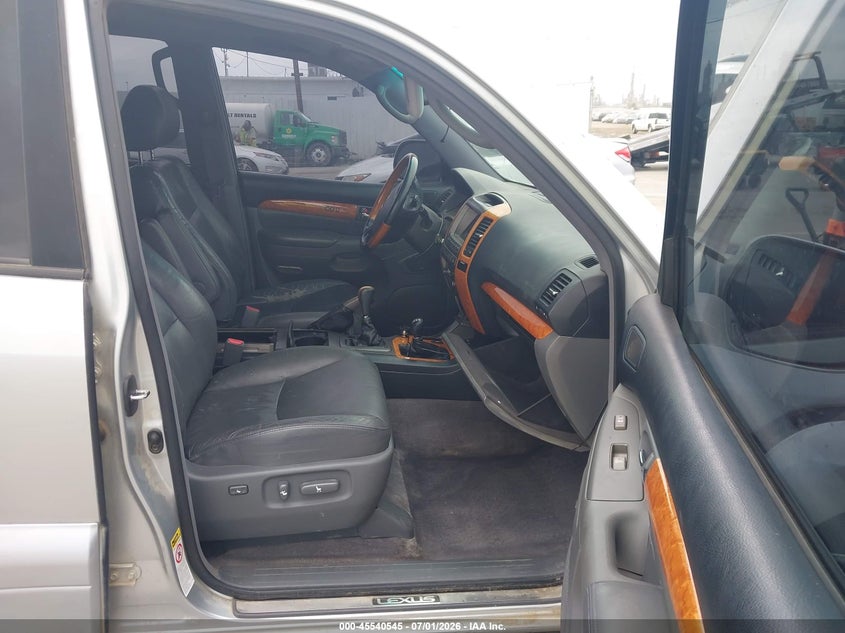 2007 Lexus Gx VIN JTJBT20X170142406 IAAI salvage auction — RIGHT FRONT, Salvage (California), sold $2,450 on 2026-07-29 (photo 5)