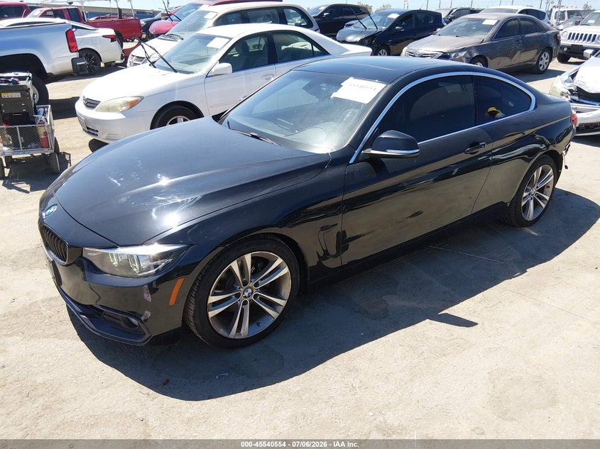 2019 BMW 4er VIN WBA4W3C52KAF91714 IAAI salvage auction — REAR END, Salvage (California), sold $7,100 on 2026-07-11 (photo 2)