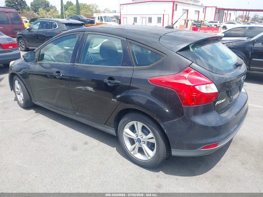 2013 Ford Focus VIN 1FADP3K27DL145978 IAAI salvage auction — NORMAL WEAR, Clear - Dealer Only (California), sold $225 on 2026-07-09 (photo 3)