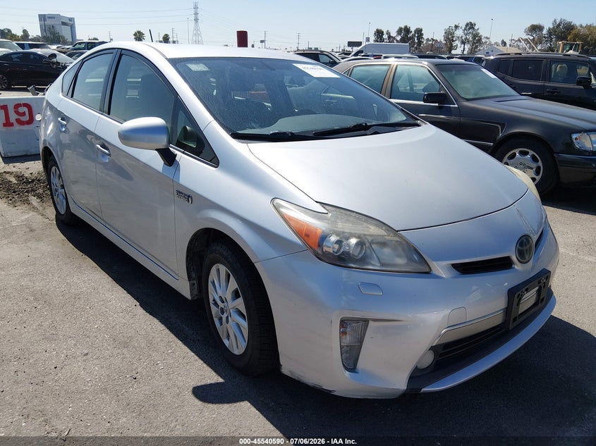 2012 Toyota Prius VIN JTDKN3DPXC3001310 IAAI salvage auction — NORMAL WEAR, Clear - Dealer Only (California), sold $5,500 on 2026-07-30 (photo 1)