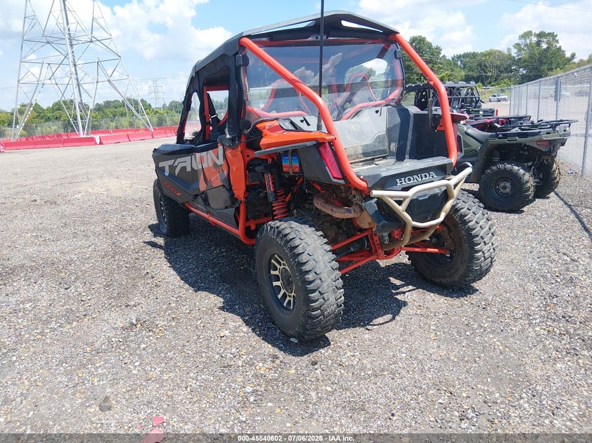 2020 Honda Sxs VIN 1HFVE06E4L4003304 IAAI salvage auction — LEFT REAR, Salvage (Kentucky), sold $8,150 on 2026-09-09 (photo 3)