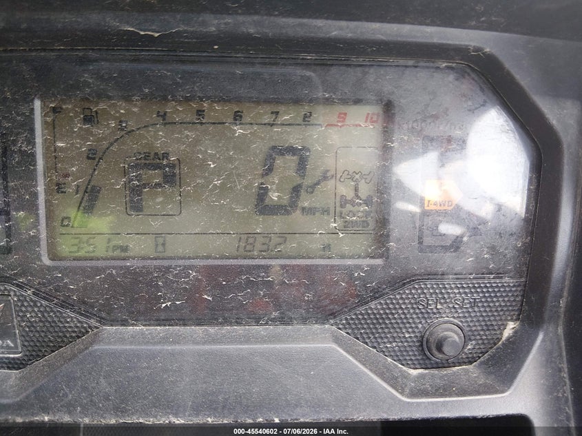 2020 Honda Sxs VIN 1HFVE06E4L4003304 IAAI salvage auction — LEFT REAR, Salvage (Kentucky), sold $8,150 on 2026-09-09 (photo 7)