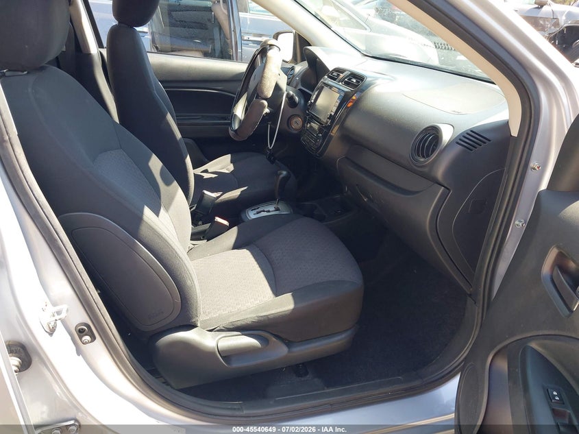 2020 Mitsubishi Mirage VIN ML32A3HJ9LH003170 IAAI salvage auction — LEFT FRONT, Salvage (California), sold $900 on 2026-07-23 (photo 5)