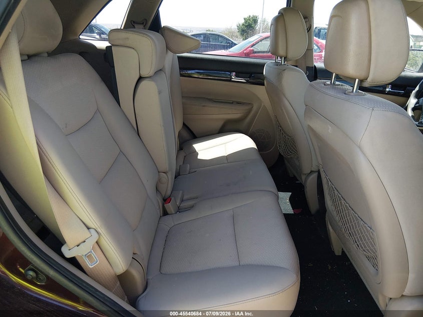 2013 Kia Sorento VIN 5XYKT3A66DG363424 IAAI salvage auction — NORMAL WEAR, Clear (New Mexico), sold $625 on 2026-07-20 (photo 8)