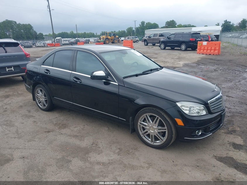 2009 Mercedes-benz C class VIN WDDGF54X99R045776 IAAI salvage auction — REAR END, Clear (Virginia), sold $750 on 2026-07-24 (photo 1)