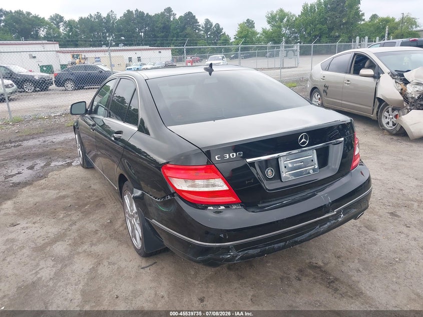 2009 Mercedes-benz C class VIN WDDGF54X99R045776 IAAI salvage auction — REAR END, Clear (Virginia), sold $750 on 2026-07-24 (photo 6)