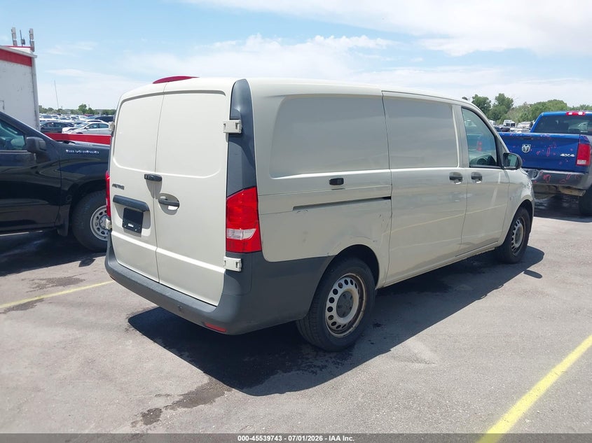 2019 Mercedes-benz Metris VIN WD3PG2EA2K3506982 IAAI salvage auction — REAR END, Sf97 (Utah), sold $20,300 on 2026-09-02 (photo 4)