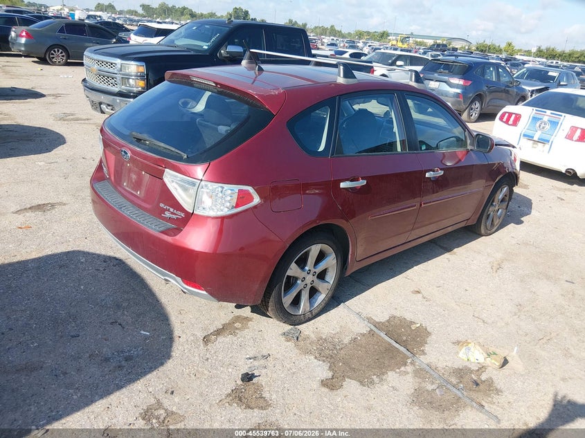 2011 Subaru Impreza VIN JF1GH6D63BH831009 IAAI salvage auction — FRONT END, Salvage (Texas), sold $1,025 on 2026-07-22 (photo 4)