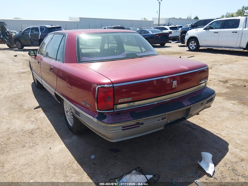 1992 Oldsmobile 98 VIN 1G3CX53L3N4317928 IAAI salvage auction — NORMAL WEAR, Clear (Oklahoma), sold $150 on 2026-07-22 (photo 3)