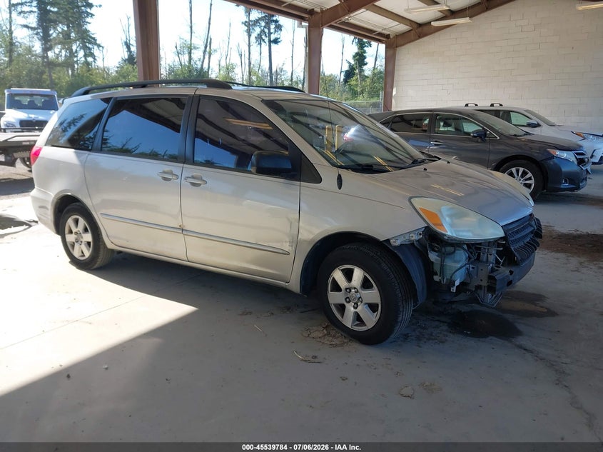 2004 Toyota Sienna VIN 5TDZA23C24S100187 IAAI salvage auction — FRONT END, Bill Of Sale (Washington), sold $450 on 2026-07-22 (photo 1)