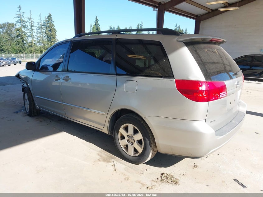 2004 Toyota Sienna VIN 5TDZA23C24S100187 IAAI salvage auction — FRONT END, Bill Of Sale (Washington), sold $450 on 2026-07-22 (photo 3)
