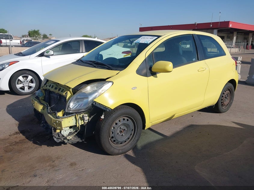 2009 Toyota Yaris VIN JTDJT903595239392 IAAI salvage auction — FRONT END, Salvage (Arizona), sold $550 on 2026-07-12 (photo 2)