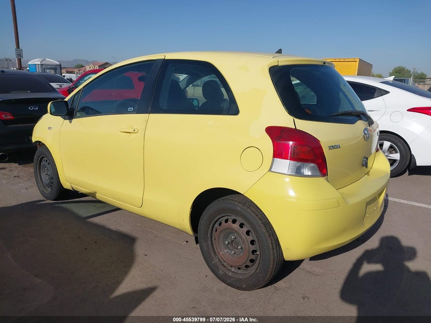 2009 Toyota Yaris VIN JTDJT903595239392 IAAI salvage auction — FRONT END, Salvage (Arizona), sold $550 on 2026-07-12 (photo 3)