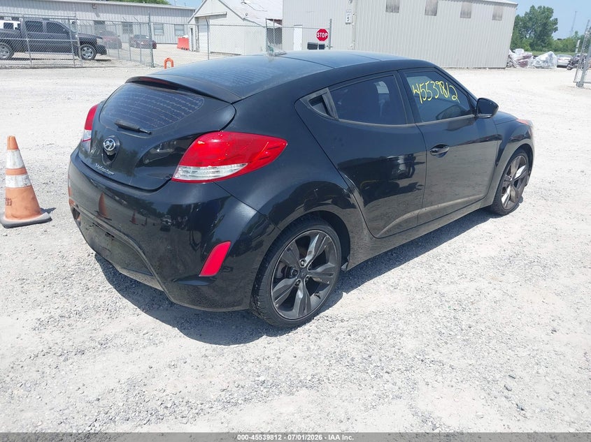 2012 Hyundai Veloster VIN KMHTC6AD0CU076206 IAAI salvage auction — NORMAL WEAR, Original (Ohio), sold $250 on 2026-07-28 (photo 4)