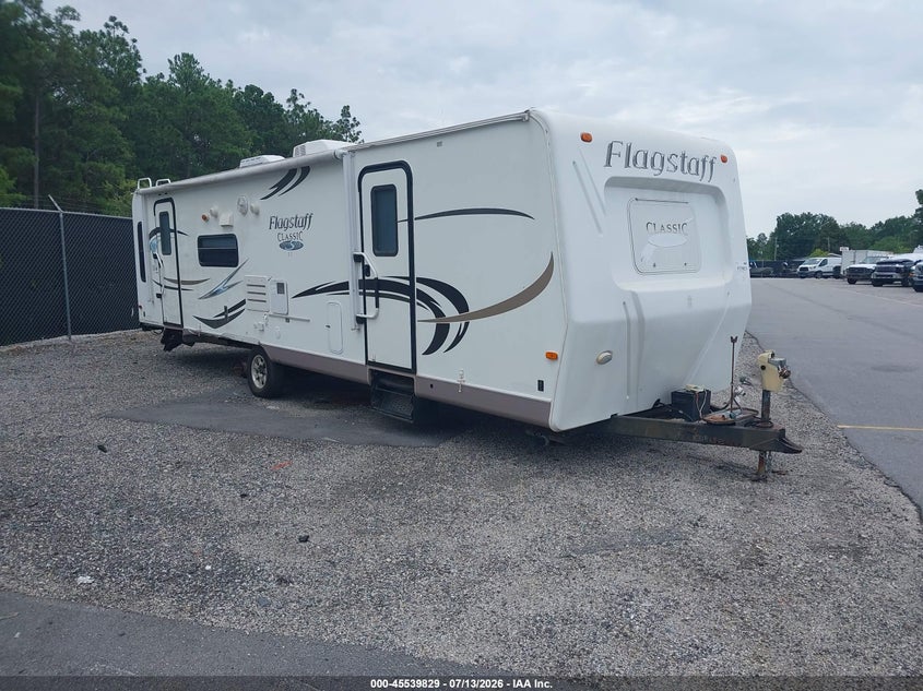 2011 Flagstaff Classic VIN 4X4TFLG22B1835979 IAAI salvage auction — SIDE, Salvage (South Carolina), sold $500 on 2026-08-18 (photo 1)