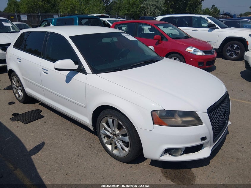 2012 Audi A3 VIN WAUBJAFM5CA013702 IAAI salvage auction — NORMAL WEAR, Clear (Colorado), sold $575 on 2026-07-28 (photo 1)