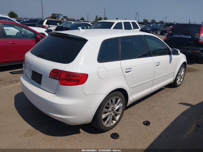 2012 Audi A3 VIN WAUBJAFM5CA013702 IAAI salvage auction — NORMAL WEAR, Clear (Colorado), sold $575 on 2026-07-28 (photo 4)