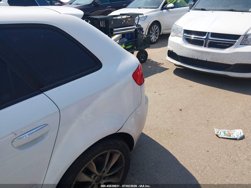 2012 Audi A3 VIN WAUBJAFM5CA013702 IAAI salvage auction — NORMAL WEAR, Clear (Colorado), sold $575 on 2026-07-28 (photo 6)