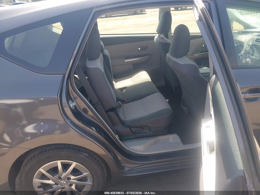2015 Toyota Prius v VIN JTDZN3EU3FJ020865 IAAI salvage auction — FRONT END, Salvage Title, sold $2,850 on 2026-07-28 (photo 8)