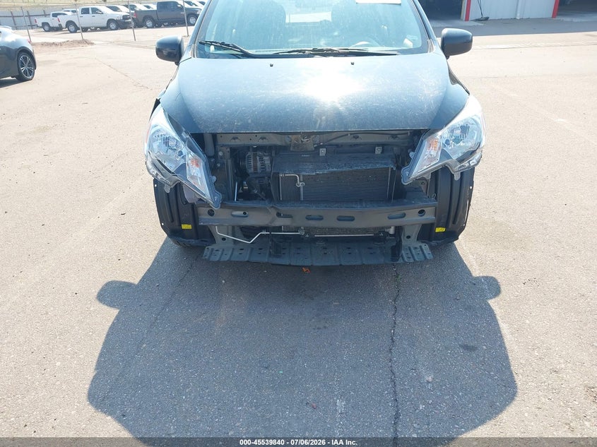 2024 Mitsubishi Mirage VIN ML32AUHJ9RH028827 IAAI salvage auction — FRONT END, Enterprise Vehicles Clear Only (Michigan), sold $7,050 on 2026-07-07 (photo 6)