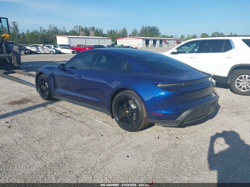 2021 Porsche Taycan VIN WP0AB2Y11MSA43962 IAAI salvage auction — FRONT END, Wait Title, sold $31,750 on 2026-09-17 (photo 3)
