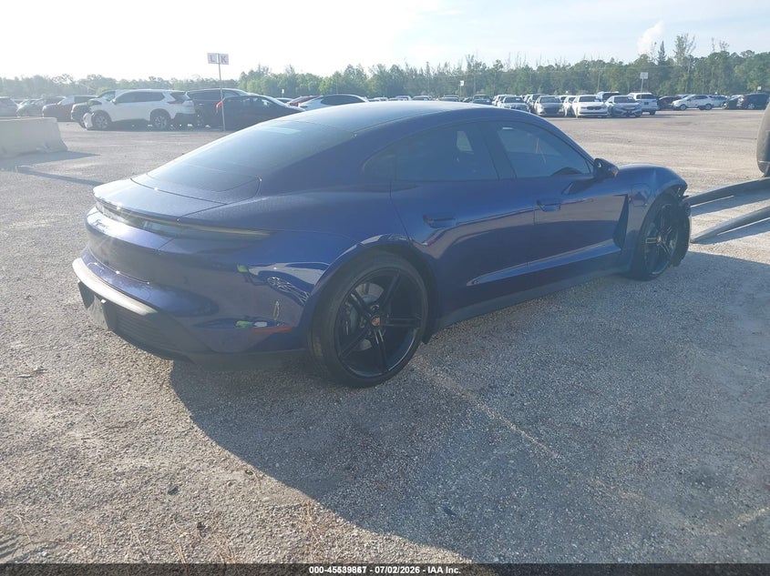 2021 Porsche Taycan VIN WP0AB2Y11MSA43962 IAAI salvage auction — FRONT END, Wait Title, sold $31,750 on 2026-09-17 (photo 4)