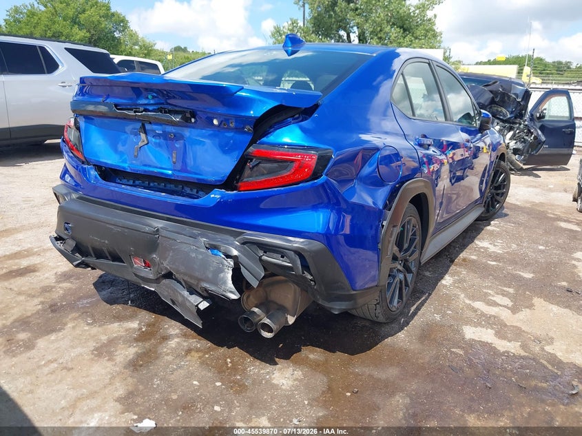 2022 Subaru Wrx VIN JF1VBAF60N9026897 IAAI salvage auction — REAR END, Clear (Oklahoma), sold $7,200 on 2026-09-05 (photo 4)
