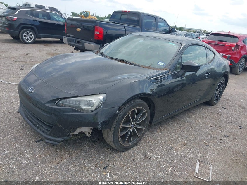 2017 Subaru Brz VIN JF1ZCAC12H9600234 IAAI salvage auction — NORMAL WEAR, Original (Texas), sold $3,425 on 2026-07-22 (photo 2)