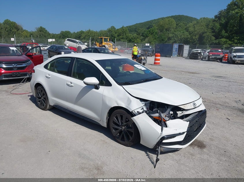 2024 Toyota Corolla VIN JTDS4MCE5R3519780 IAAI salvage auction — FRONT END, Salvage Title, sold $4,700 on 2026-07-14 (photo 1)
