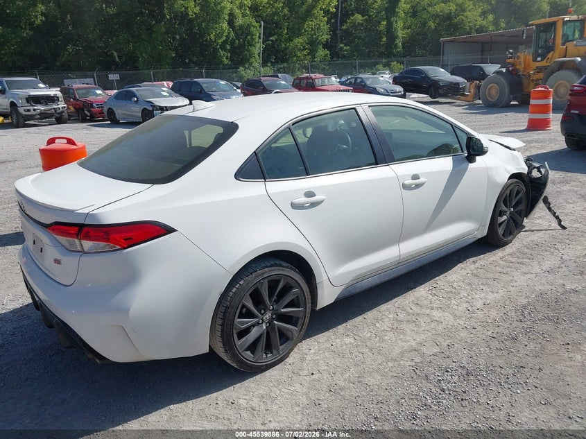 2024 Toyota Corolla VIN JTDS4MCE5R3519780 IAAI salvage auction — FRONT END, Salvage Title, sold $4,700 on 2026-07-14 (photo 4)