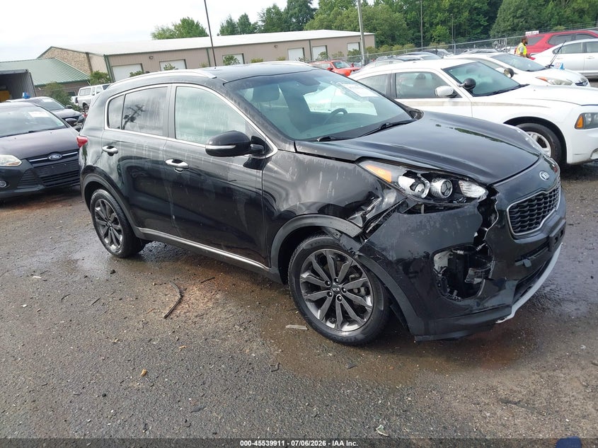 2018 Kia Sportage VIN KNDPN3AC7J7426965 IAAI salvage auction — FRONT END, Salvage (Virginia), sold $2,950 on 2026-07-31 (photo 1)