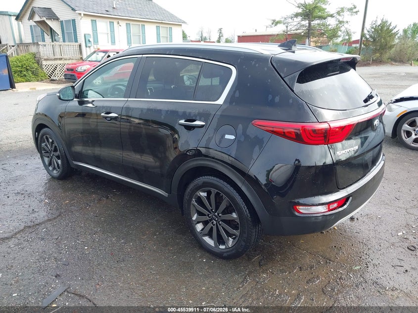2018 Kia Sportage VIN KNDPN3AC7J7426965 IAAI salvage auction — FRONT END, Salvage (Virginia), sold $2,950 on 2026-07-31 (photo 3)