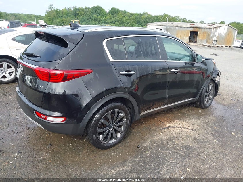 2018 Kia Sportage VIN KNDPN3AC7J7426965 IAAI salvage auction — FRONT END, Salvage (Virginia), sold $2,950 on 2026-07-31 (photo 4)