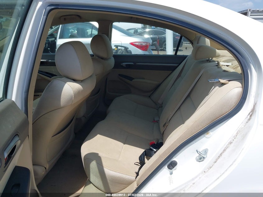 2006 Honda Civic hybrid VIN JHMFA36286S005332 IAAI salvage auction — SIDE, Clear (Virginia), sold $825 on 2026-07-22 (photo 8)