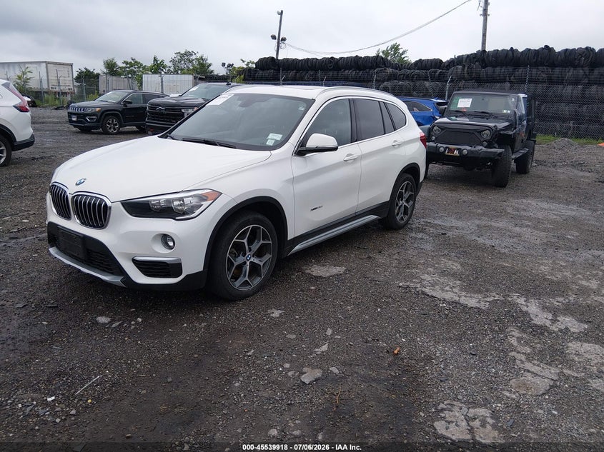 2018 BMW X1 VIN WBXHT3C30J5F88252 IAAI salvage auction — SIDE, Salvage (Pennsylvania), sold $6,300 on 2026-07-15 (photo 2)